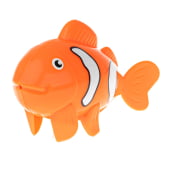 Prisukamas vonios žaislas Žuvis, oranžinis