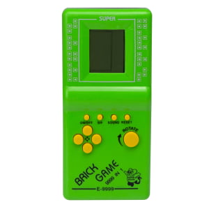 Elektroninis žaidimas Tetris, 9999in1, žalias