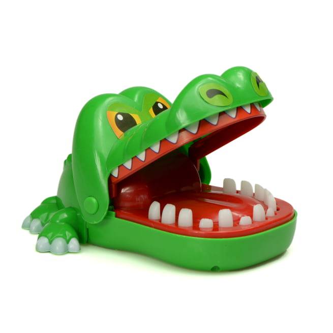 Arkadinis žaidimas Krokodilas pas dantistą