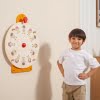 VIGA Medinis sieninis lentos ratas Emocijos ir veido išraiškos Montessori