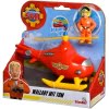 SIMBA Sraigtasparnis Wallaby su mini figūrėle Fireman Sam