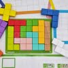 Tooky Toy Medinė dėlionė Tetris, 22 dalys