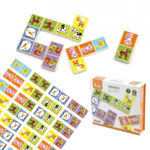 Viga Toys Domino Farma Montessori