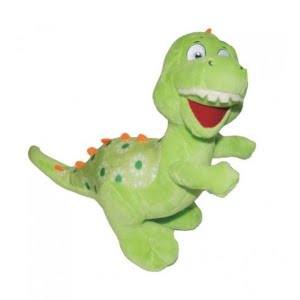 AXIOM Pliušinis žaislas Dinozauras Limonek, 25 cm