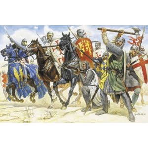Italeri Figūrėlės Crusaders The Knights