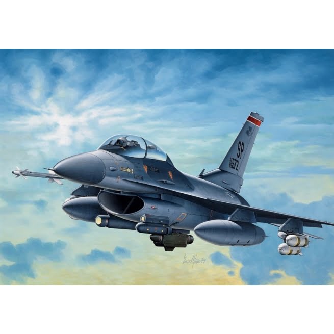 Italeri Konstruktorius F-16 C/D Night Falcon