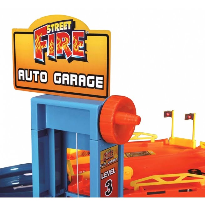 Bburago Garažas Street Fire Auto