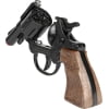 Gonher Policininko revolveris, juodas, 8 šoviniai