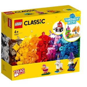 Lego Classic Kūrybinės skaidrios kaladėlės 11013