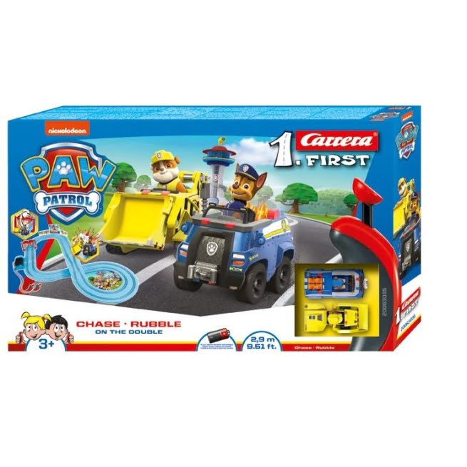 Carrera Lenktynių trasa Paw Patrol On the Double Chase Rubble, 2,9 m