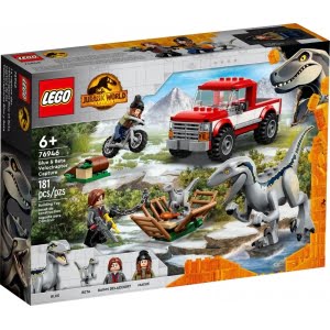 Lego Jurassic World Blue and Beta Velociraptor Capture 76946