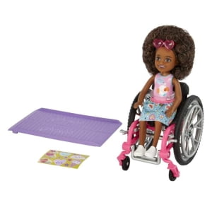 Barbie Lėlė Chelsea neįgaliojo vežimėlyje