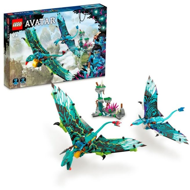 LEGO Avatar Jake and Neytiri’s First Banshee Flight 75572