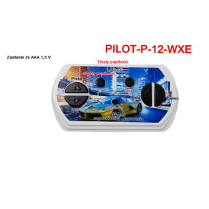 2,4 GHz nuotolinio valdymo pultas transporto priemonėms PILOT-P-12-WXE