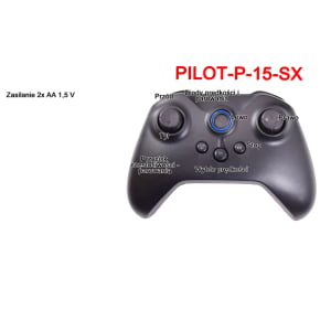 2,4 GHz nuotolinio valdymo pultas transporto priemonėms PILOT-P-15-SX