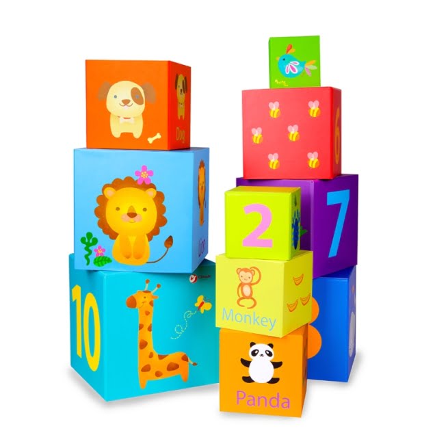 CLASSIC WORLD Mokomasis žaislas Magic Box Blocks Puzzle Tower Box